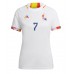 Fotballdrakt Dame Belgia Kevin De Bruyne #7 Bortedrakt VM 2022 Kortermet